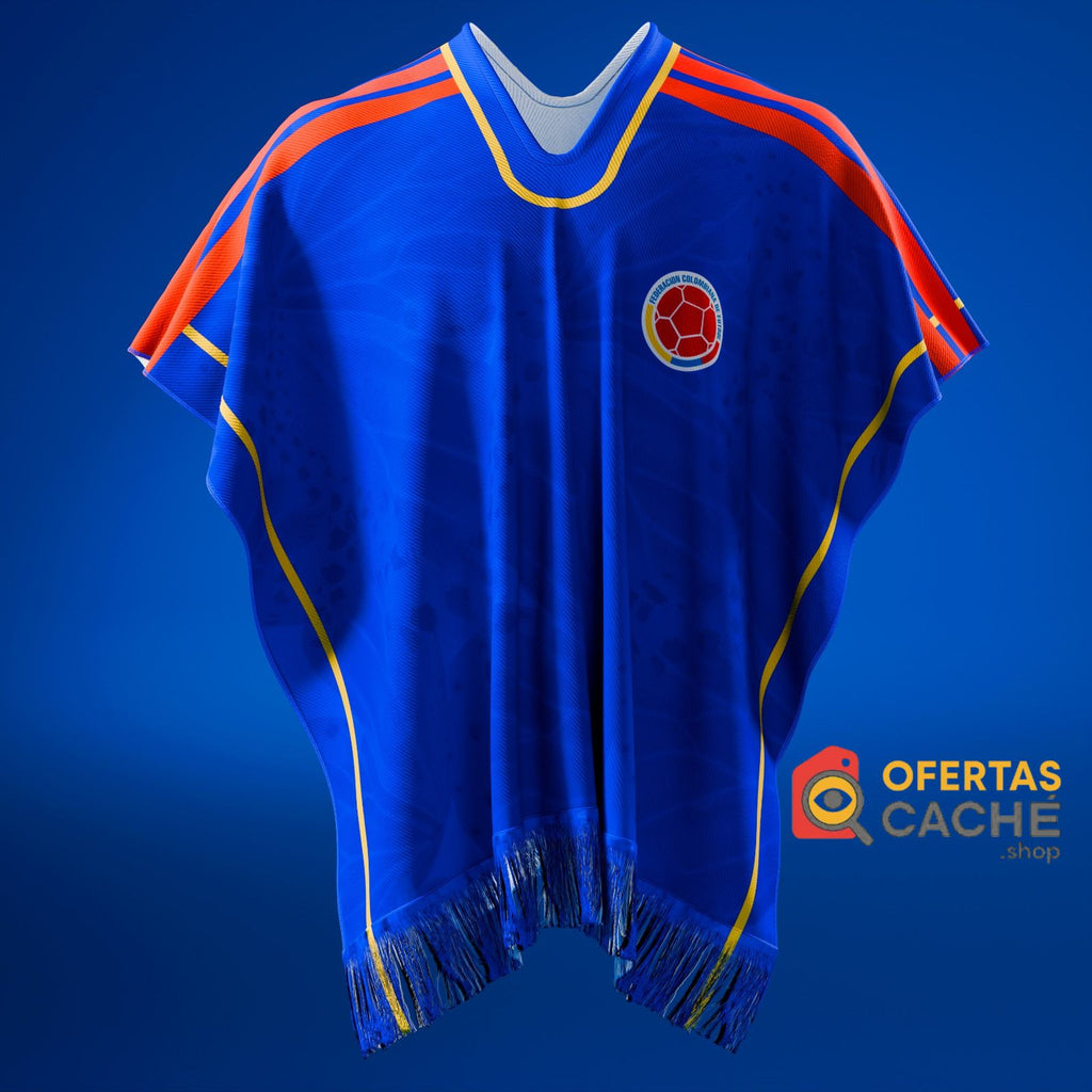 PONCHO MUNDIAL DE COLOMBIA CALIDAD 1.1