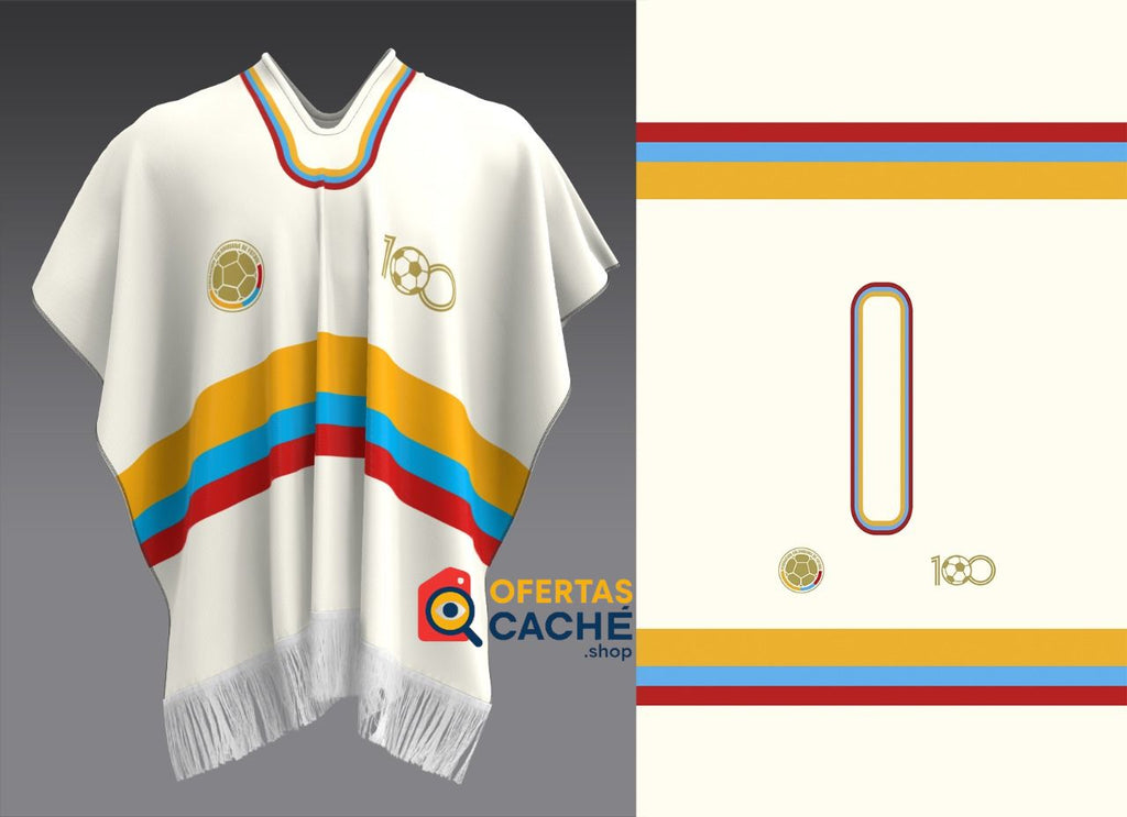 PONCHO MUNDIAL DE COLOMBIA CALIDAD 1.1
