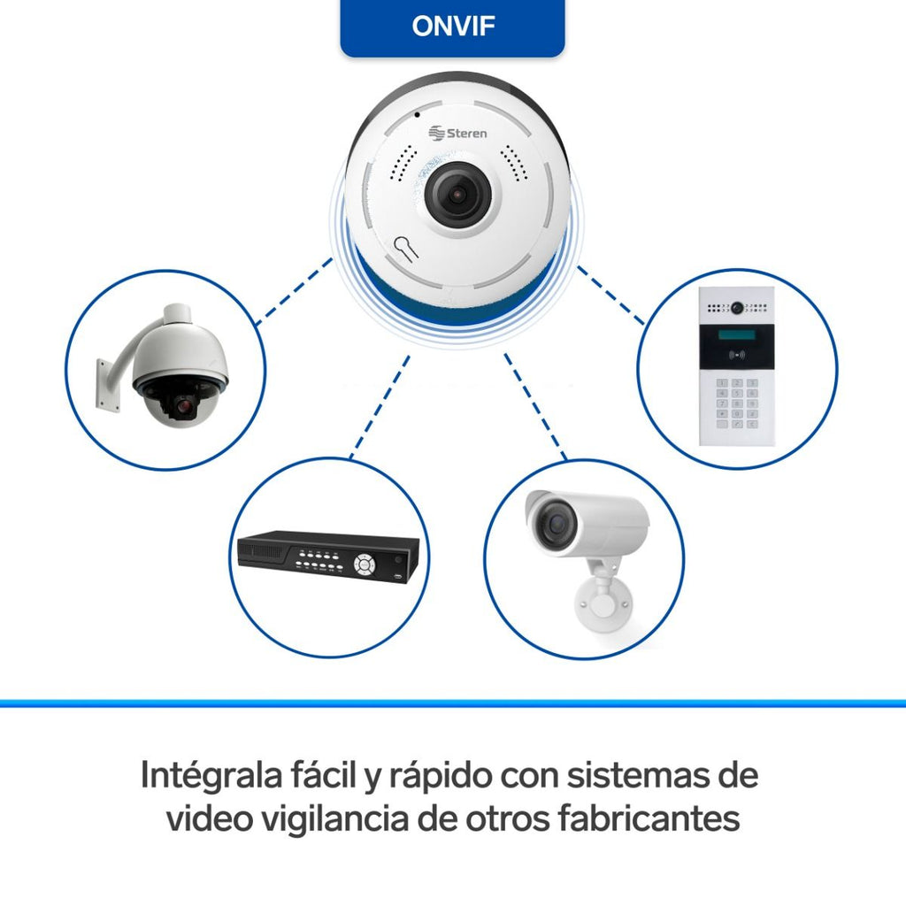 Cámara Inteligente 360° | Seguridad Premium
