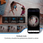 Cámara Inteligente 360° | Seguridad Premium