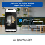 Cámara Inteligente 360° | Seguridad Premium