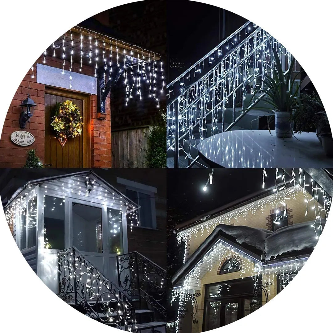 LUCES NAVIDAD CASCADA 3 METROS X 45 CMS