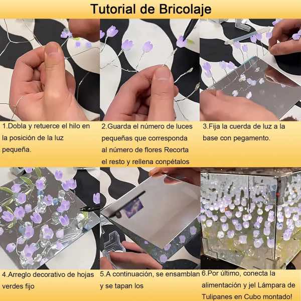 Lámpara Tulipán