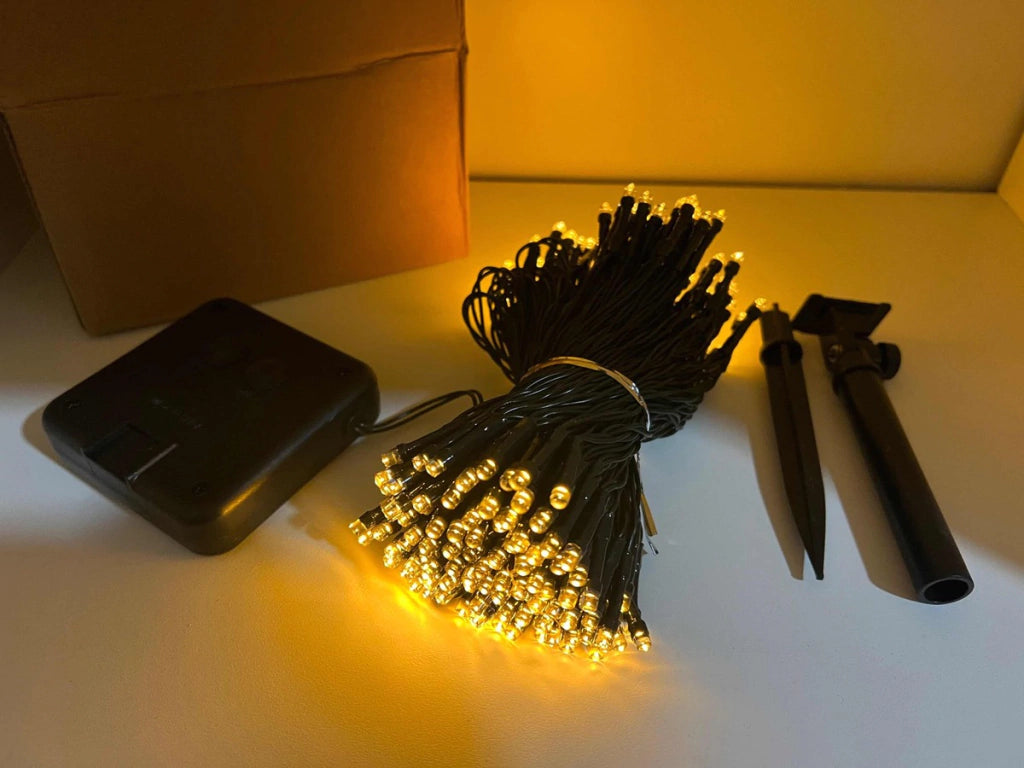 Luces solares de navidad 10Mts