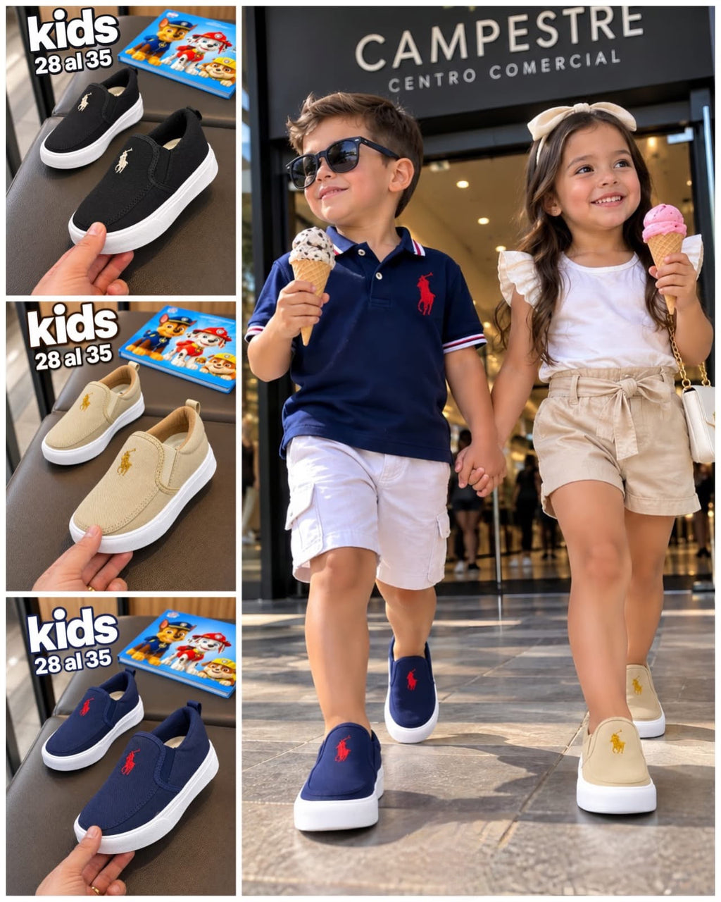 POLO KIDS | SLIP-ON