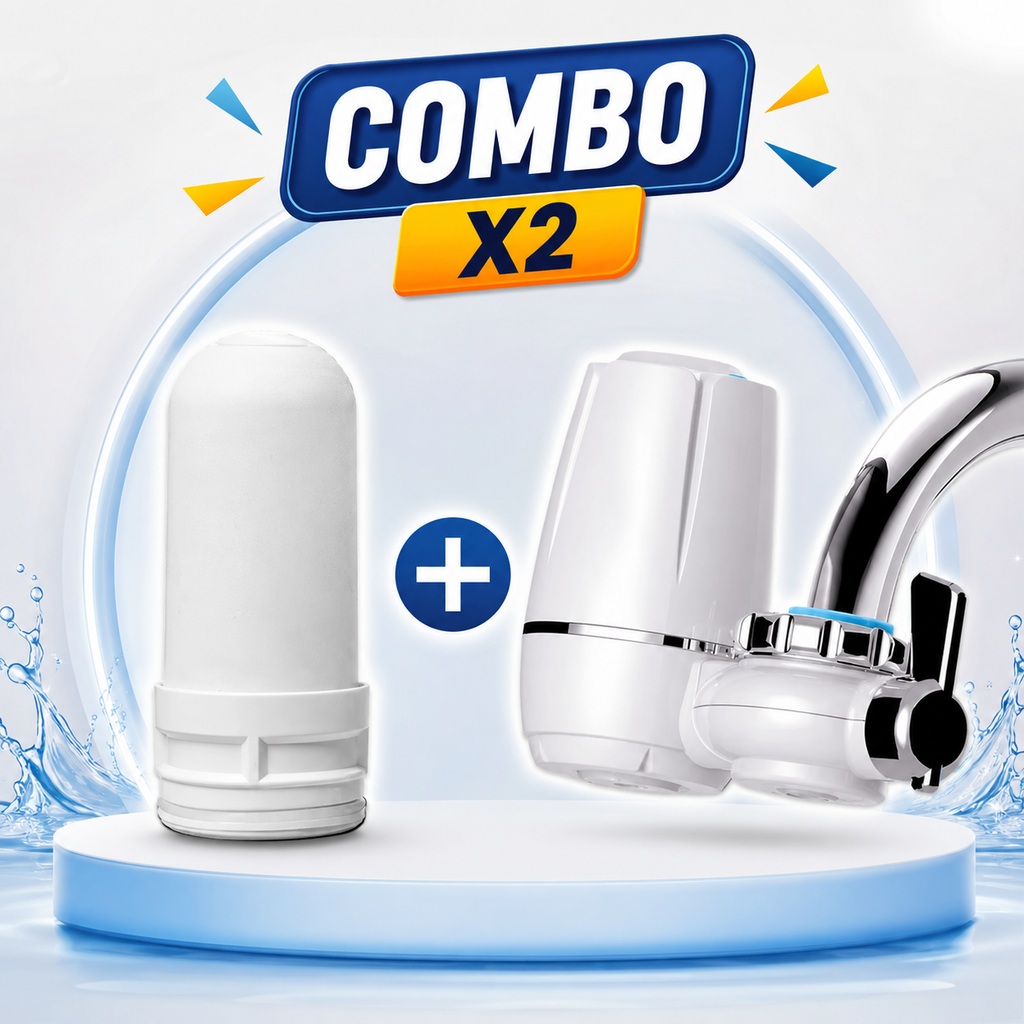 Filtro Purificador De Agua + Repuesto Grátis