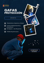 Gafas de Soldadura de una Sola Pieza | Protección y Calidad