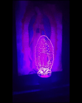 Lampara Base Led Virgen Maria