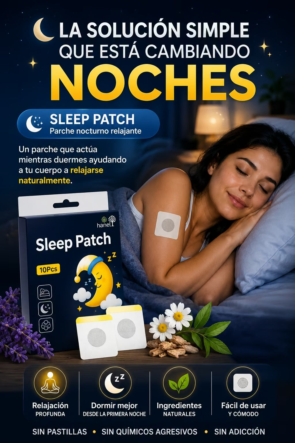 Parches para Dormir "Sleep Patch" x10