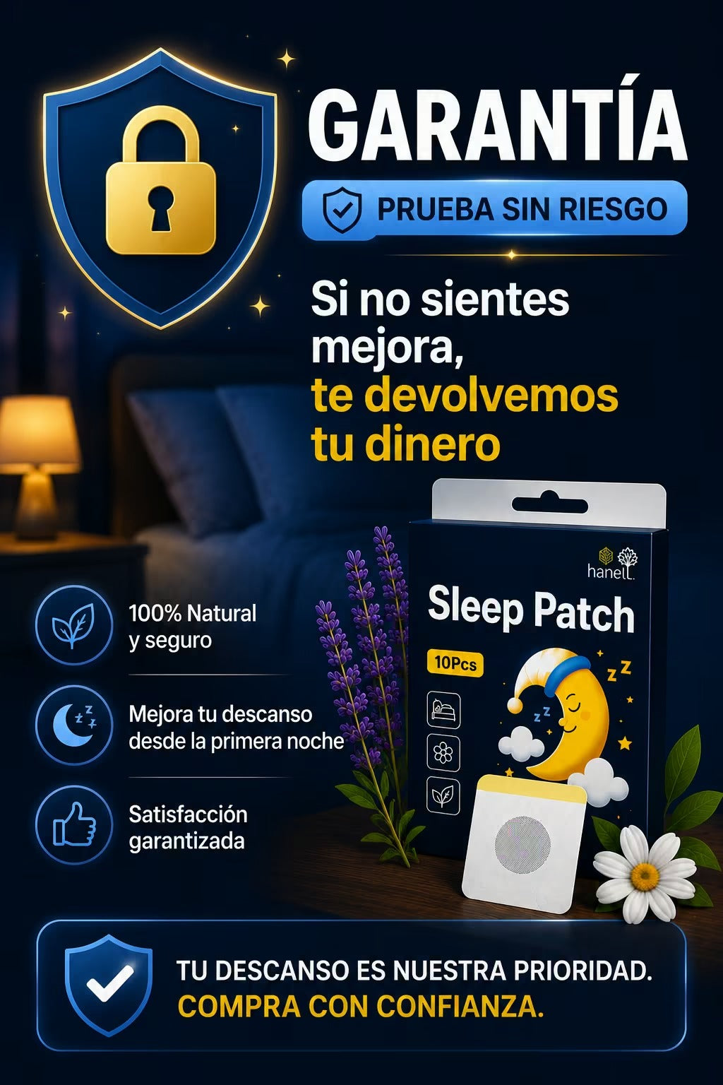 Parches para Dormir "Sleep Patch" x10