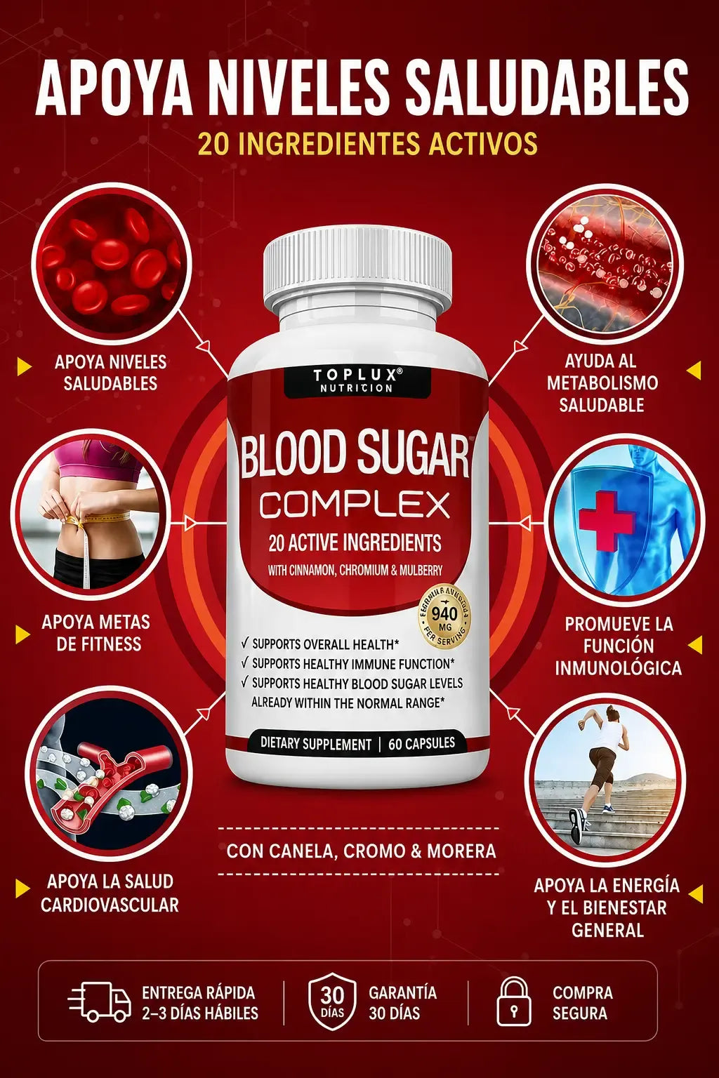BLOOD SUGAR COMPLEX | DIABETICOS