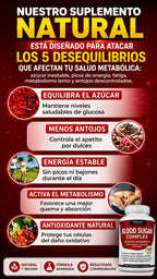 BLOOD SUGAR COMPLEX | DIABETICOS
