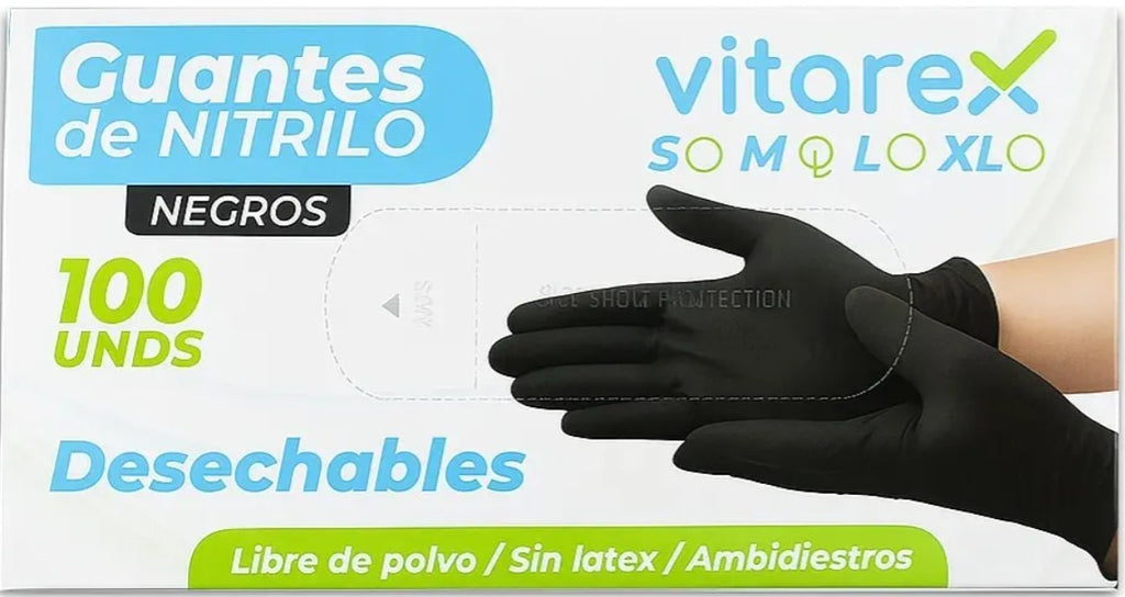 VITAREX | Guante de Nitrilo Caja X100und