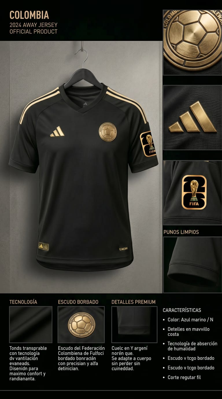 ADIDAS BLACK GOLD EDIT 2026 | COLOMBIA