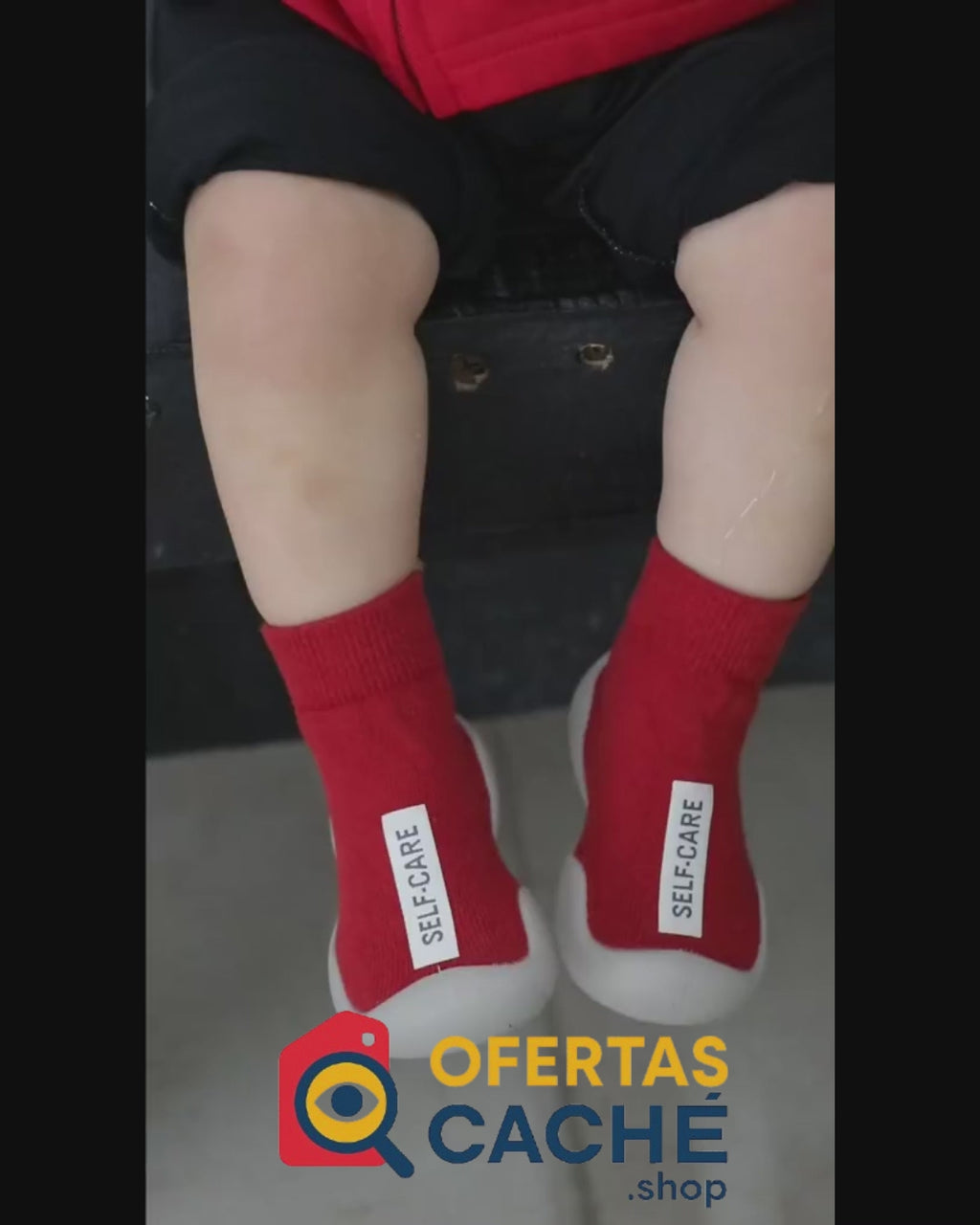 ZAPATOS MEDIA PARA BEBE ANTIDESLIZANTES