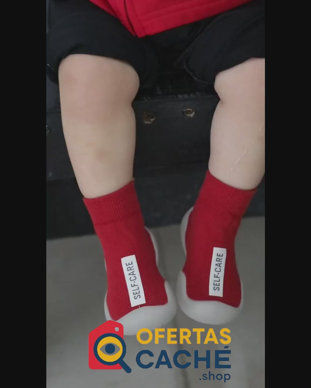 ZAPATOS MEDIA PARA BEBE ANTIDESLIZANTES