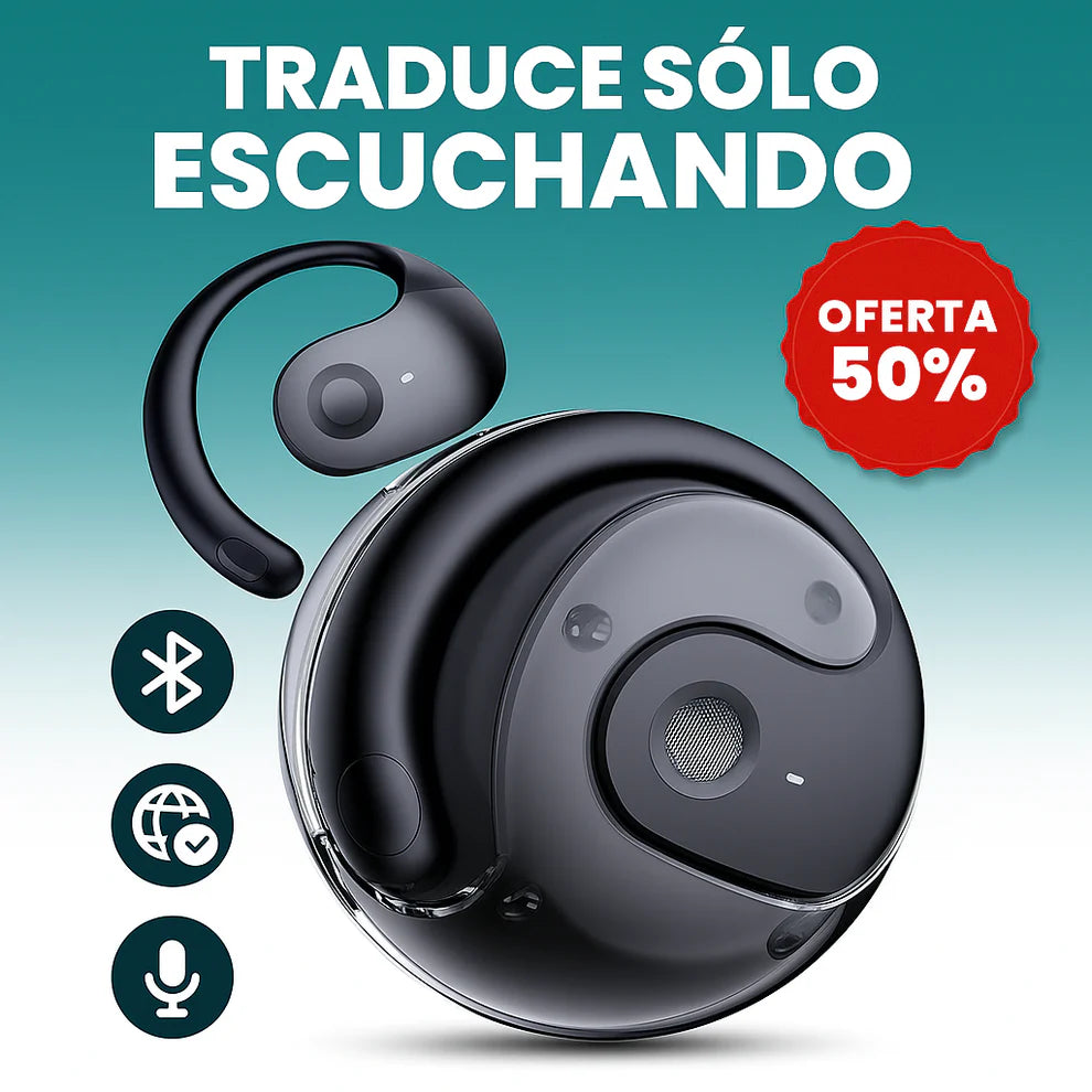 Audifonos Traductores + Licencia QR ORIG