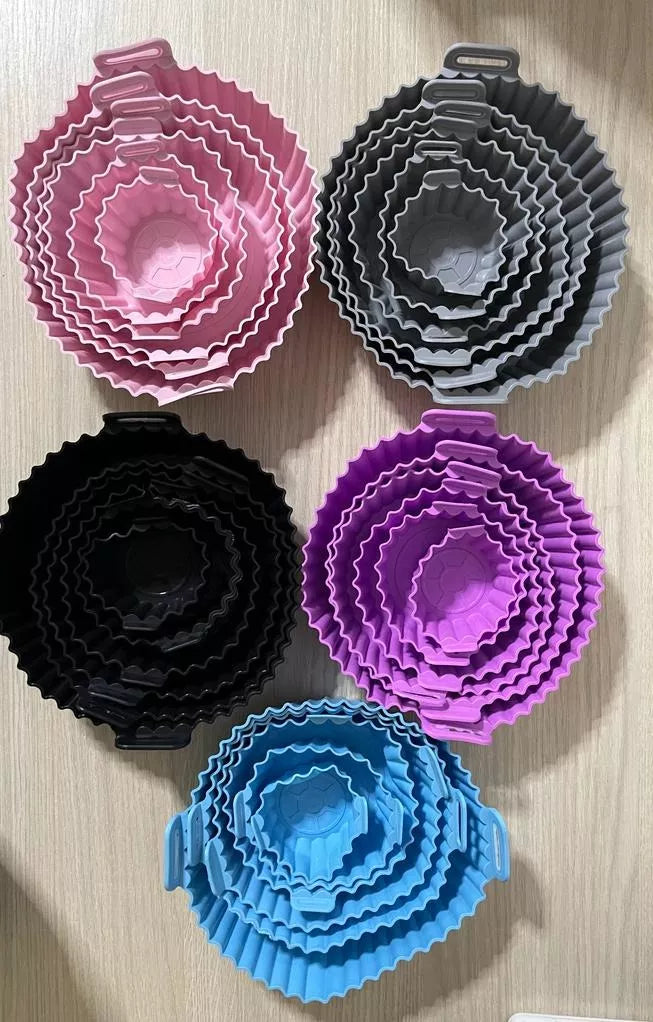 Moldes de Silicona para Airfryer Kit c/6