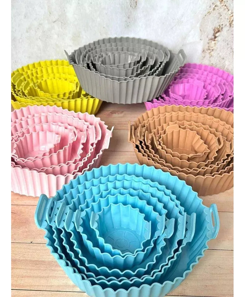 Moldes de Silicona para Airfryer Kit c/6