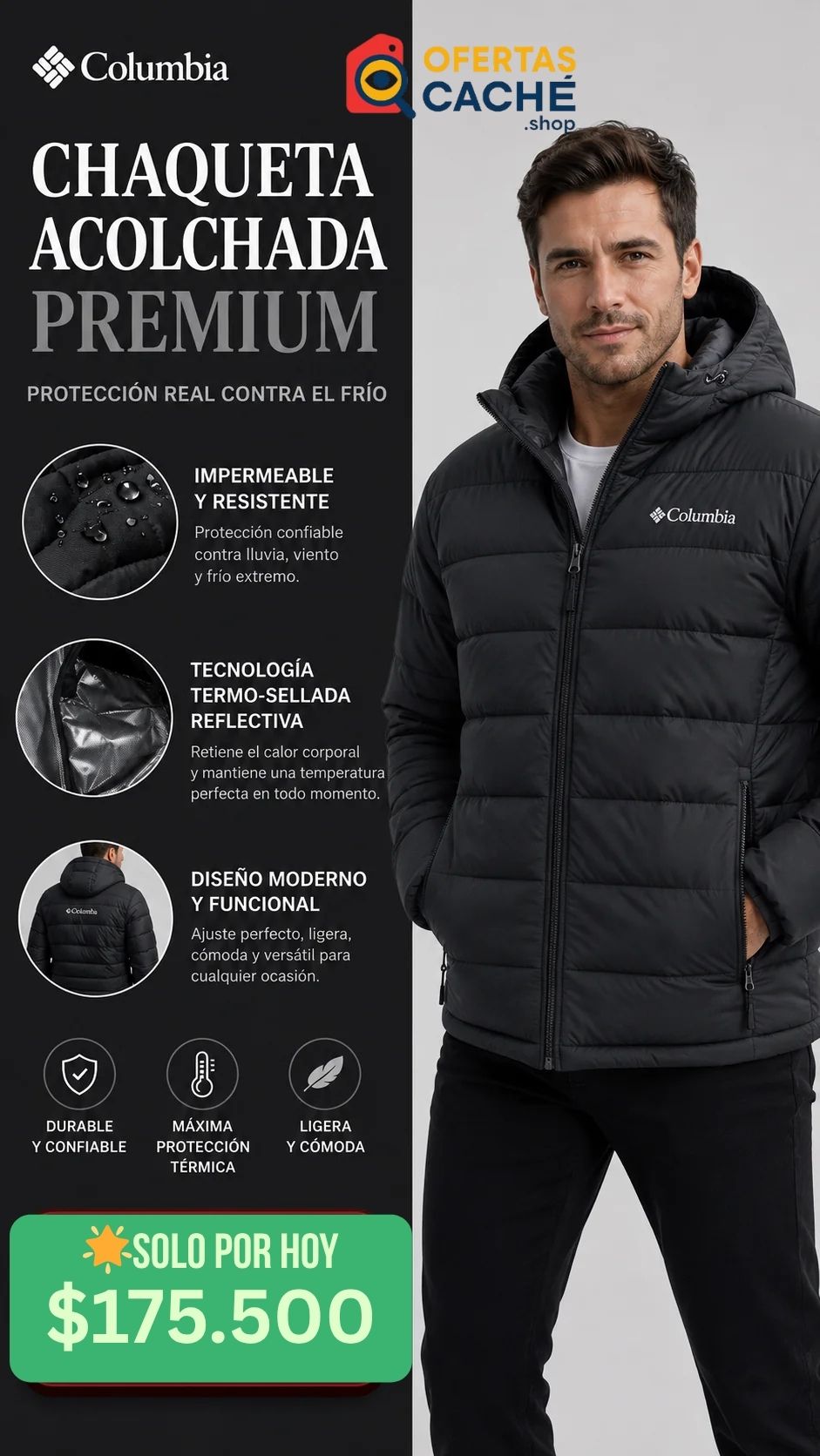 Chaqueta Columbia | Premium