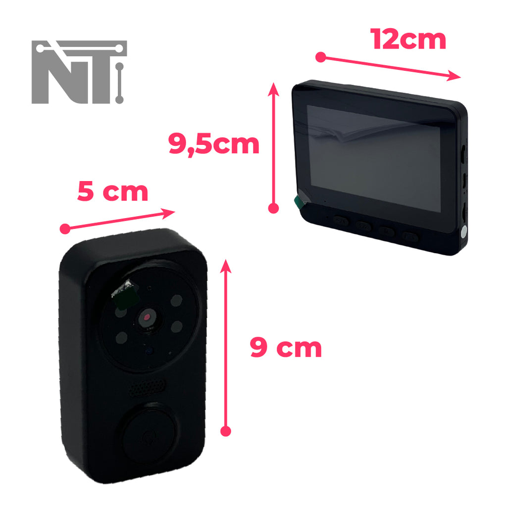 Timbre Con Camara Y Pantalla