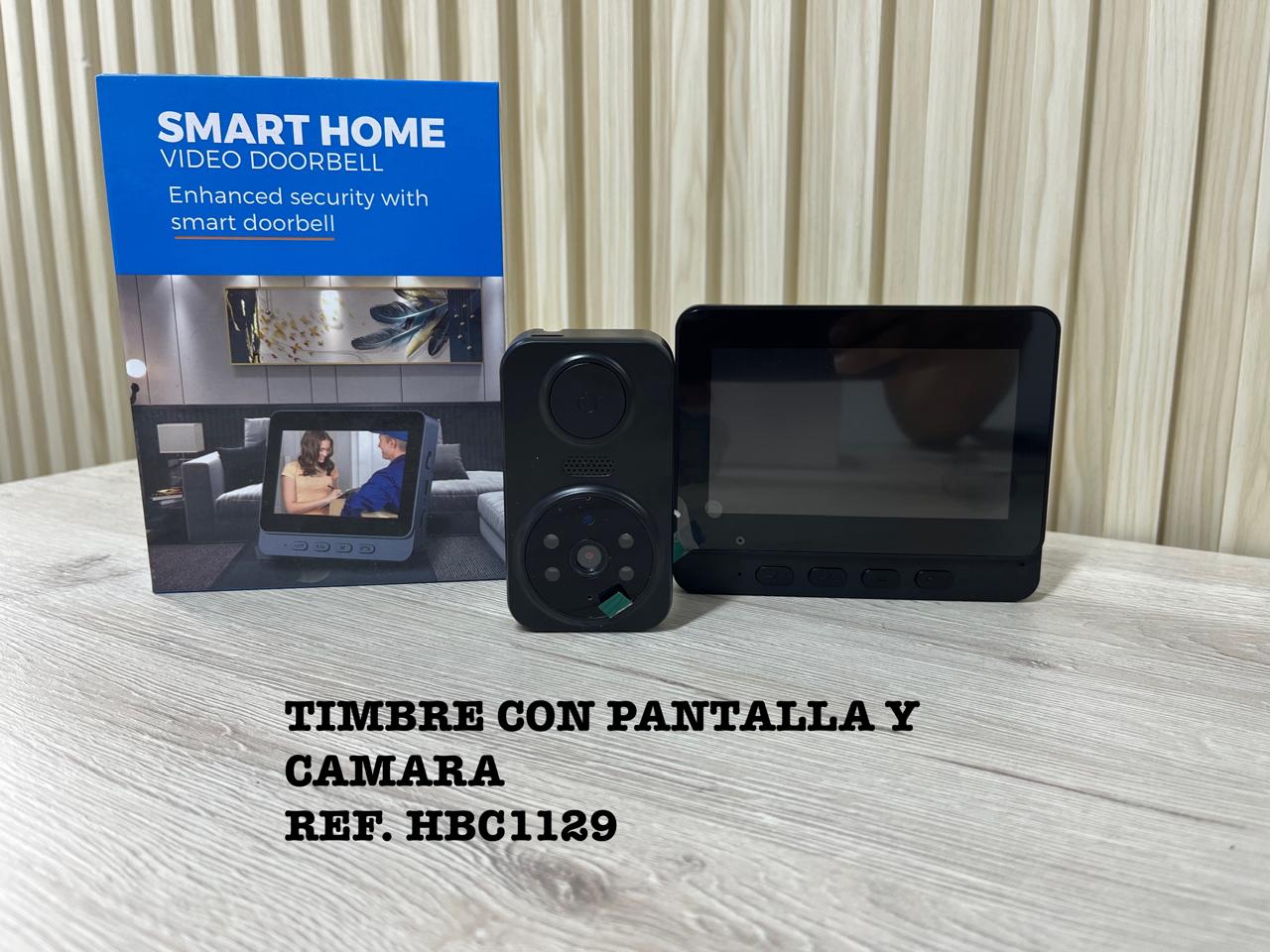 Timbre Con Camara Y Pantalla