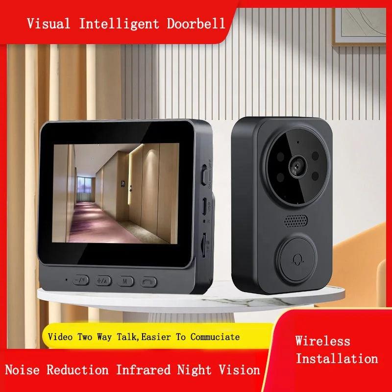 Timbre Con Camara Y Pantalla