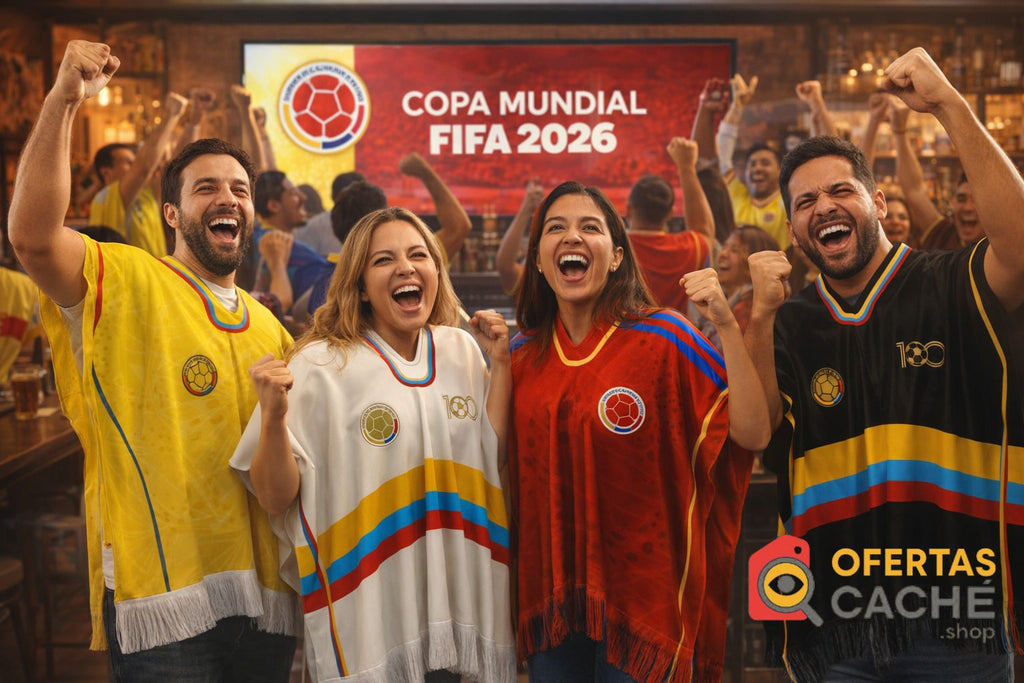 PONCHO MUNDIAL DE COLOMBIA CALIDAD 1.1