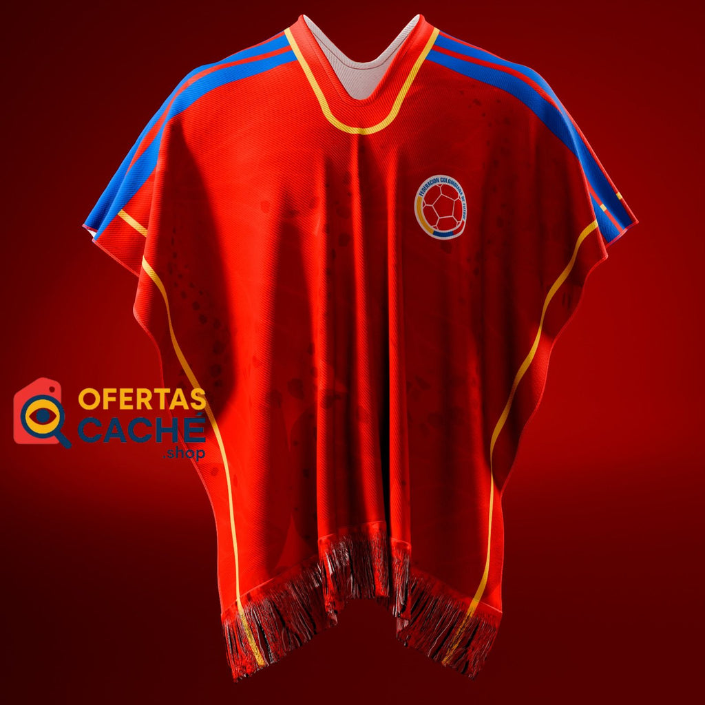PONCHO MUNDIAL DE COLOMBIA CALIDAD 1.1
